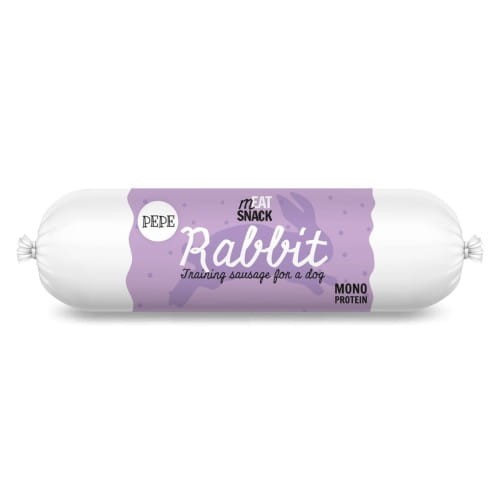 Kiełbaska PEPE Rabbit (królik) 200g.jpg