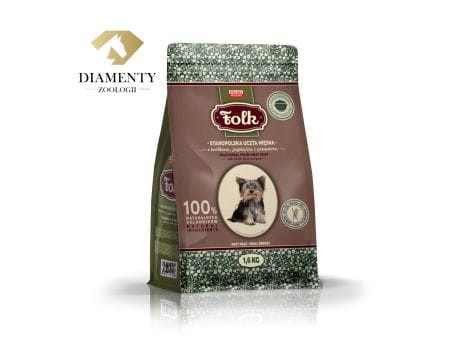 Karma sucha dla psa FOLK MINI Staropolska uczta mięsna z królikiem, jagnięciną i przepiórką 1,6 kg.jpg